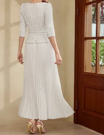Rochie lunga SHEIN, alb