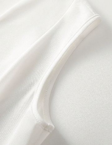 Rochie medie SHEIN, alb