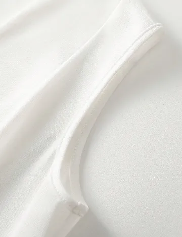 Rochie medie SHEIN, alb