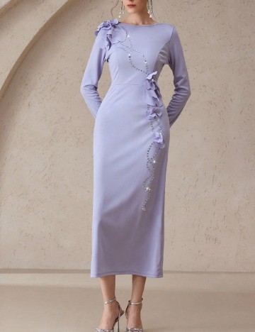 Rochie lunga SHEIN, mov