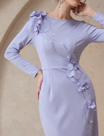 Rochie lunga SHEIN, mov
