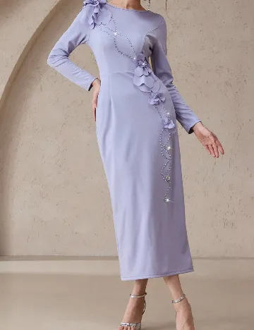 Rochie lunga SHEIN, mov