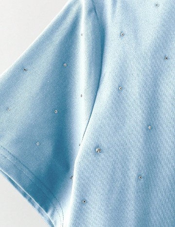 Tricou SHEIN CURVE, albastru
