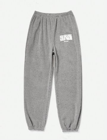 Pantaloni SHEIN CURVE, gri