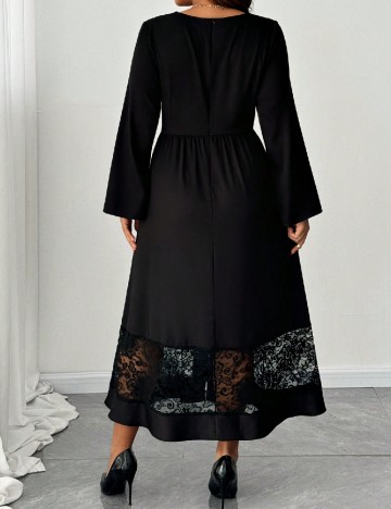 Rochie medie SHEIN CURVE, negru