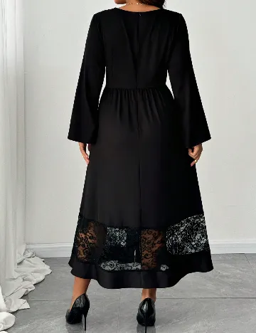 Rochie medie SHEIN CURVE, negru