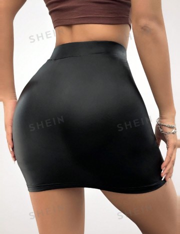 Fusta SHEIN, negru