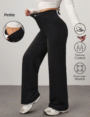 Pantaloni SHEIN, negru