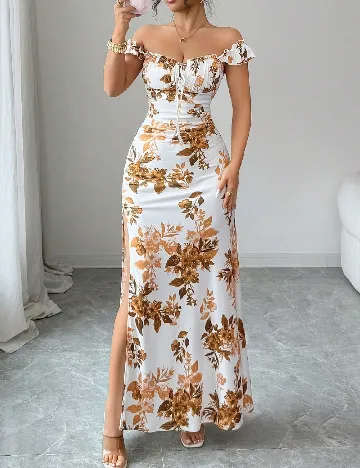 Rochie lunga SHEIN, alb