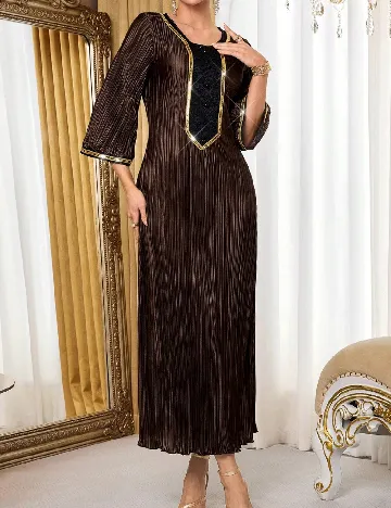 Rochie lunga SHEIN, maro