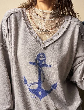 Bluza SHEIN, gri