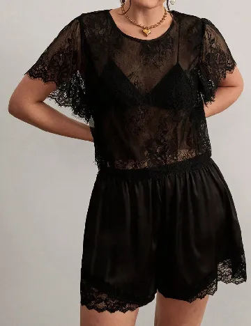 Compleu SHEIN CURVE, negru