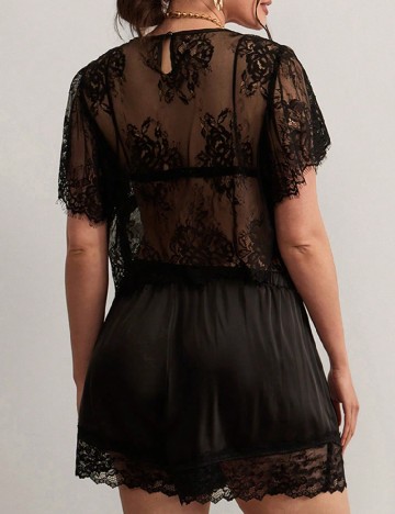 Compleu SHEIN CURVE, negru