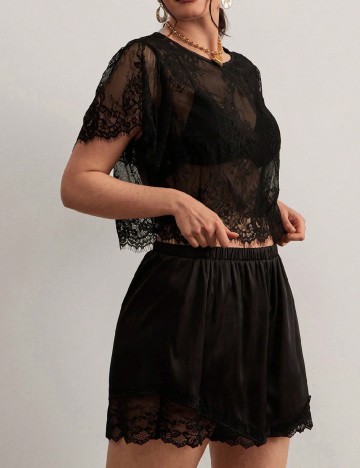 Compleu SHEIN CURVE, negru