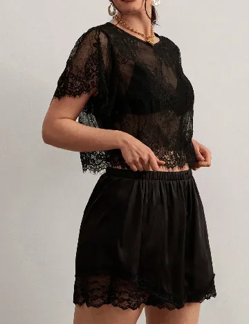Compleu SHEIN CURVE, negru