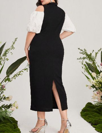 Rochie lunga SHEIN CURVE, negru