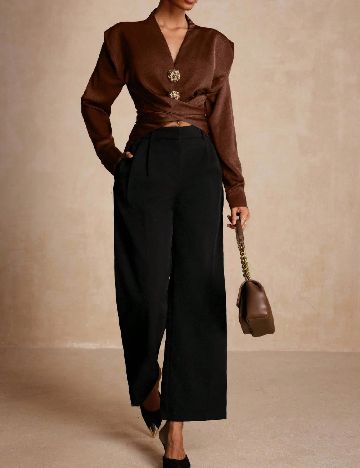 Bluza SHEIN, maro