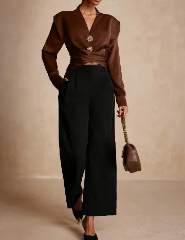 Bluza SHEIN, maro