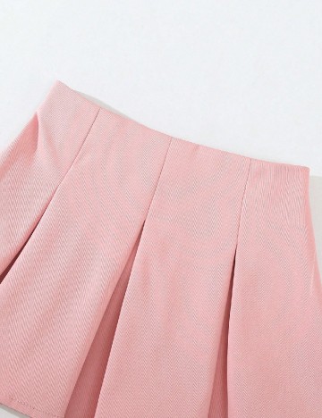 Compleu Shein Kids, roz/negru