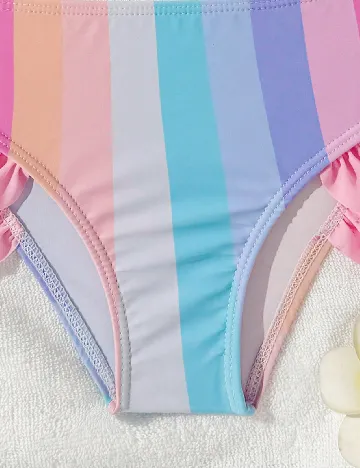 Costum de baie Shein Kids, mix culori
