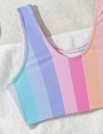 Costum de baie Shein Kids, mix culori
