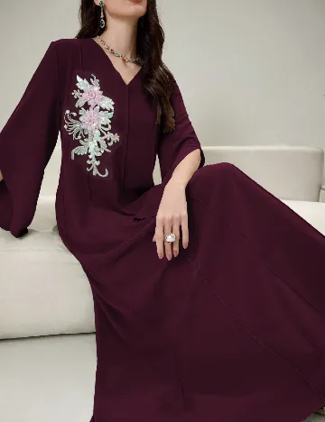 Rochie lunga SHEIN, mov