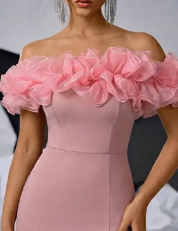 Rochie lunga SHEIN, roz