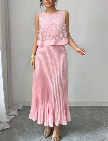 Rochie lunga SHEIN, roz