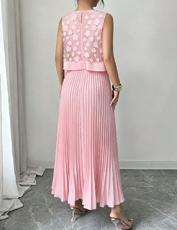 Rochie lunga SHEIN, roz