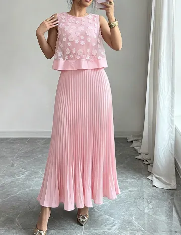 Rochie lunga SHEIN, roz