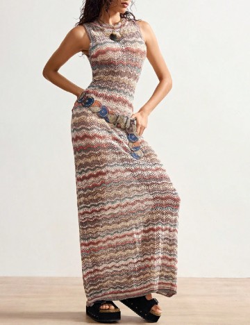 Rochie lunga SHEIN, mix culori