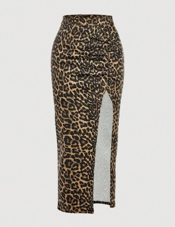 Fusta SHEIN, animal print