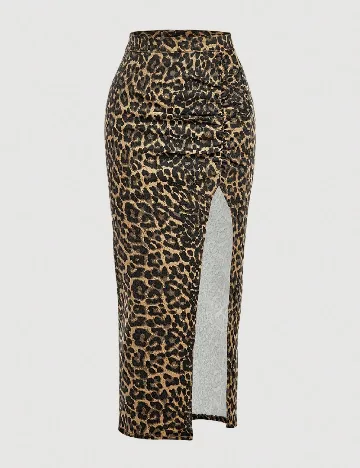 Fusta SHEIN, animal print