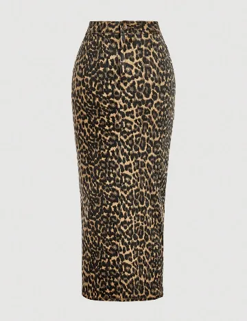 Fusta SHEIN, animal print