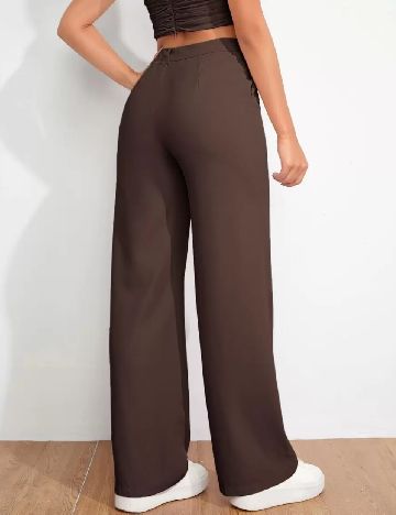 Pantaloni SHEIN, maro