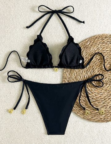 Costum de baie SHEIN, negru