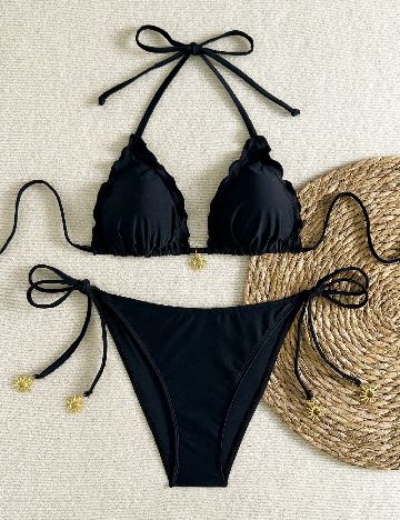 Costum de baie SHEIN, negru