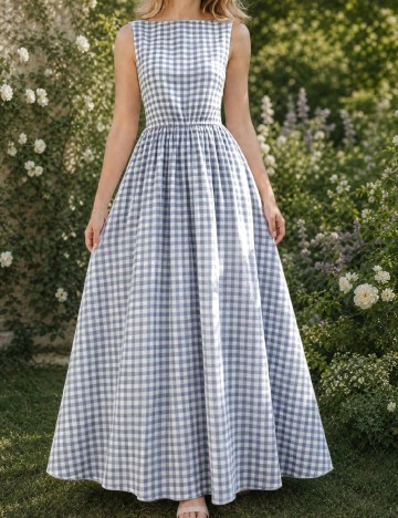 Rochie lunga SHEIN, albastru