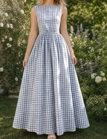 Rochie lunga SHEIN, albastru