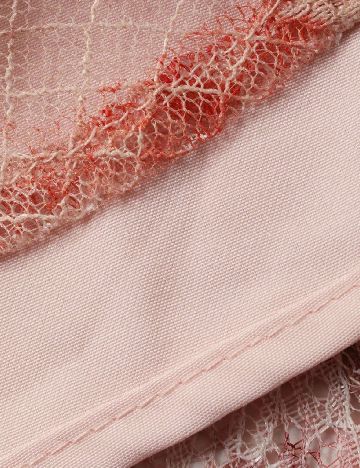 Rochie medie Dazy, roz