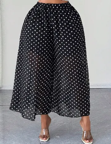 Panglica decorativa SHEIN CURVE, negru