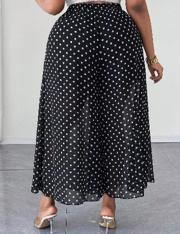 Panglica decorativa SHEIN CURVE, negru