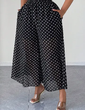 Panglica decorativa SHEIN CURVE, negru