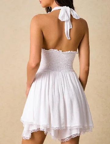 Rochie scurta SHEIN, alb