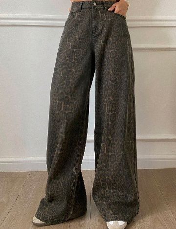 Blugi Dazy, animal print