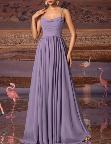 Rochie lunga SHEIN, mov