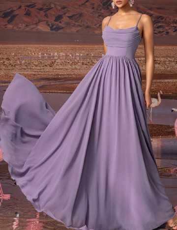 Rochie lunga SHEIN, mov