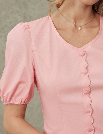 Rochie scurta SHEIN, roz