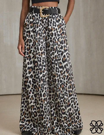 Pantaloni SHEIN, animal print