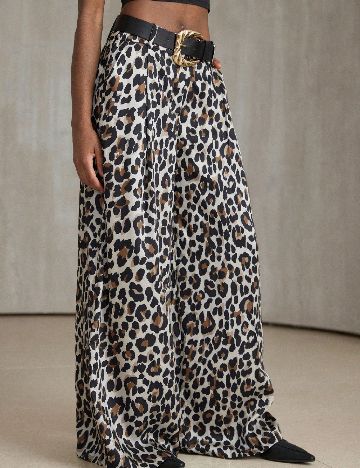 Pantaloni SHEIN, animal print